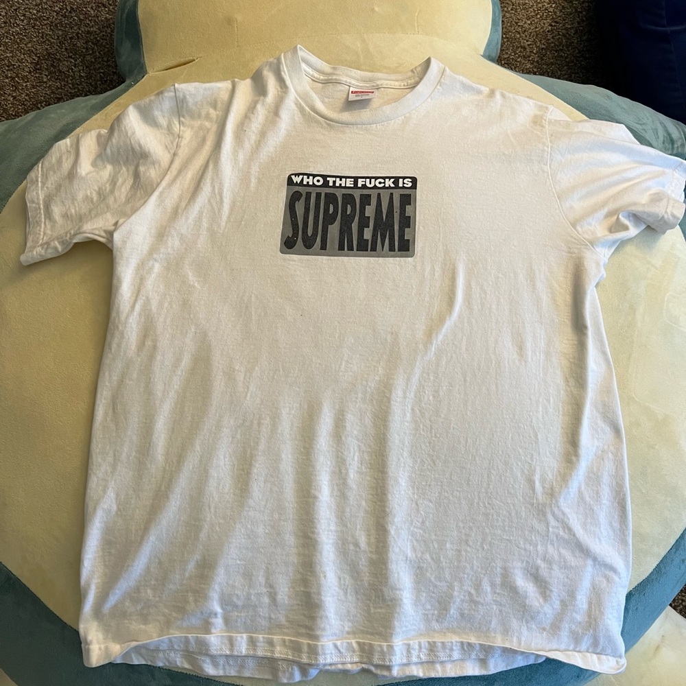 Supreme “wtf” shirt